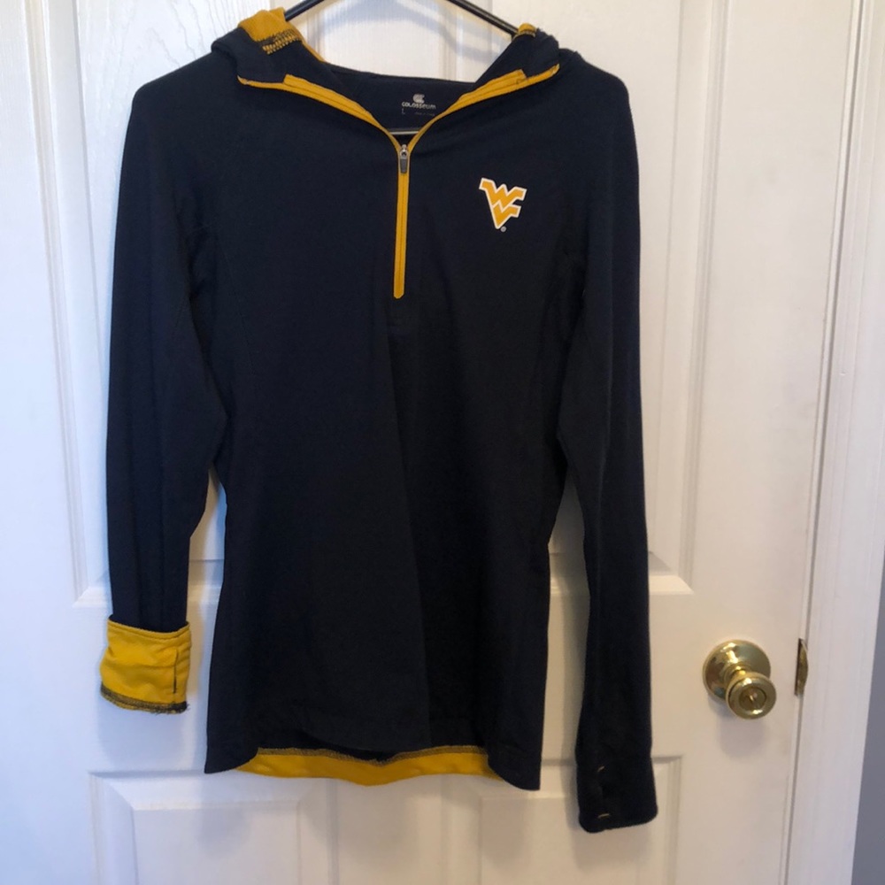 West Virginia Half Zip Sweatshirt